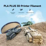  PLA+ Juoda