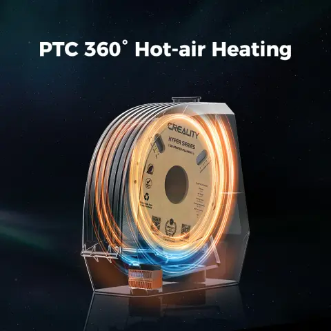 360° PTC Hot‑Air Drying