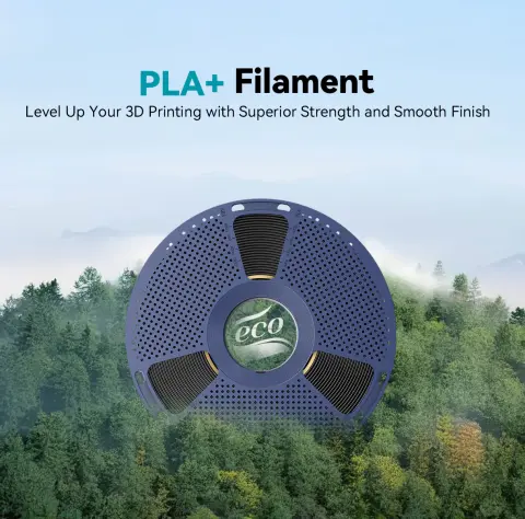PLA+ Filament with Eco Spool